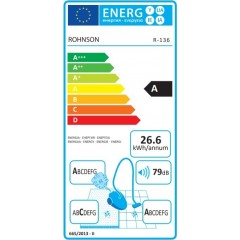 Rohnson Ηλεκτρική Σκούπα R-136 Rohnson Ηλεκτρική Σκούπα R-136